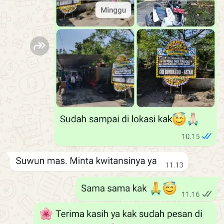 Pengiriman Papan Bunga Duka Pagergunung Ulujami