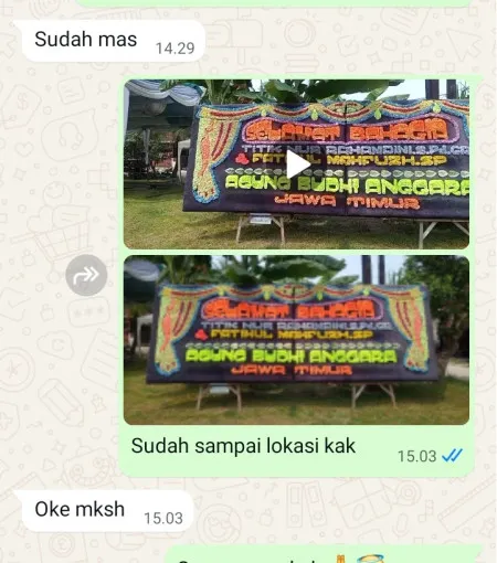 Pengiriman Papan Bunga Pagergunung Ulujami