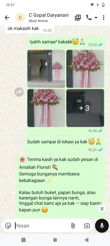 Pengiriman Karangan Bunga Pagergunung Ulujami