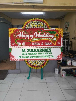 Papan Bunga di Pagergunung Ulujami